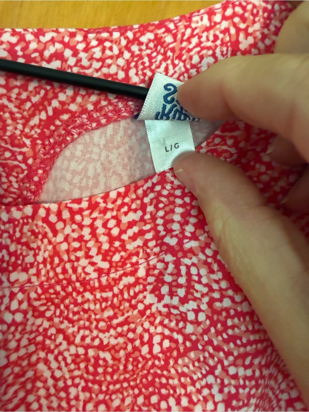 Rip Skirt Hawaii Sleeveless Red White Patterned Women’s Sundress Size L - Picture 4 of 12